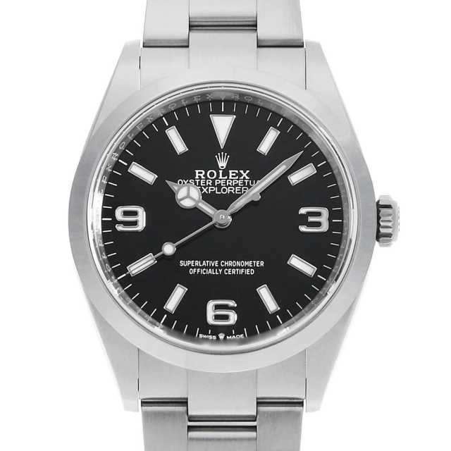 124270 ブラック ROLEX（ロレックス）エクスプローラーI 中古 | 東京  