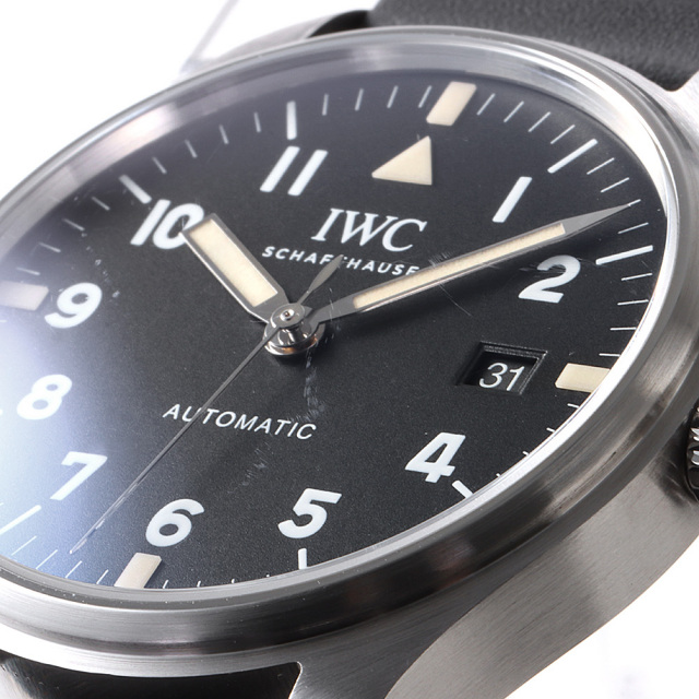 IW327007 ブラック IWC パイロットウォッチマーク18 トリビュートトゥ  