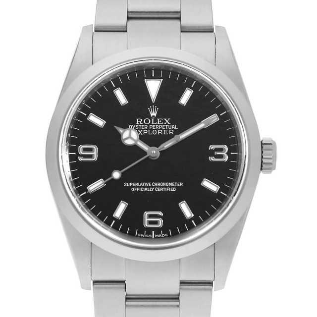 114270 ブラック ROLEX（ロレックス）エクスプローラーI 中古