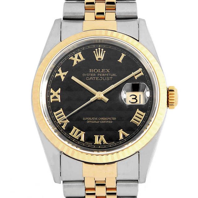 16233 ブラック ROLEX（ロレックス）デイトジャスト 中古 | 東京・大阪  