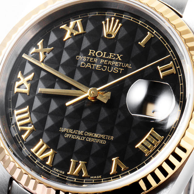16233 ブラック ROLEX（ロレックス）デイトジャスト 中古 | 東京・大阪  
