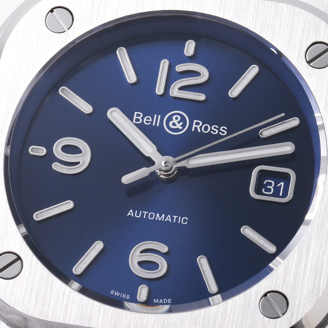 BR05A-BLU-ST/SST ブルー Bell&Ross（ベル＆ロス）BR 05 ブルー  