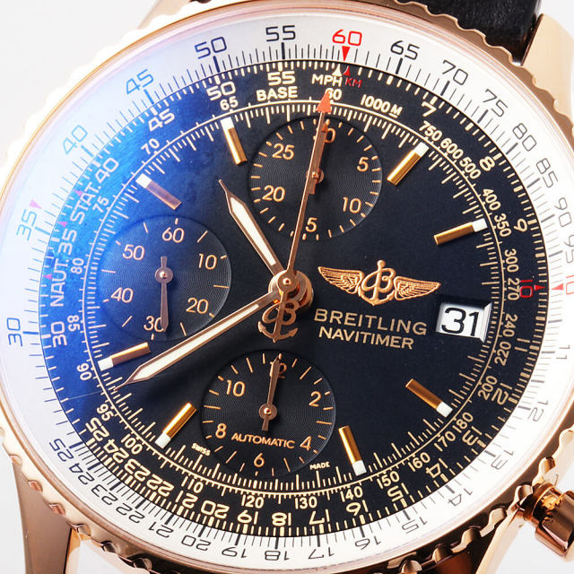 R132B46WBA ブラック BREITLING（ブライトリング）オールドナビ  