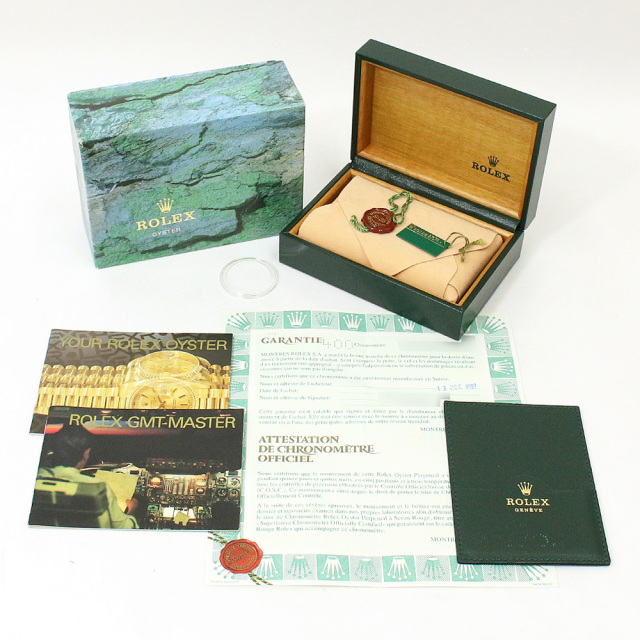 ROLEX 16700 GMT MASTER GMTマスター 純正 箱 ボックス ROLEX 16700 GMT MASTER GMTマスター 純正 箱 ボックス 16700 ブラック