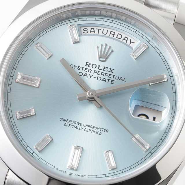 ぽ*に様 ROLEX 1601 文字盤 Dial アイスブルー ロレックス デイ ロレックス デイデイト 228236｜アイスブルー文字盤