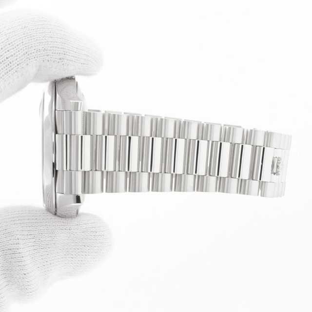 228206A アイスブルー ROLEX（ロレックス）デイデイト40 10Pバゲット