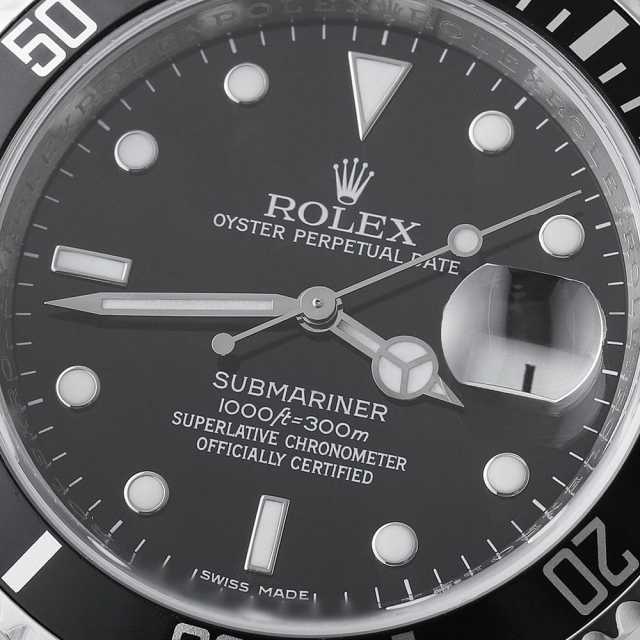 16610 ブラック ROLEX（ロレックス）サブマリーナ デイト 中古