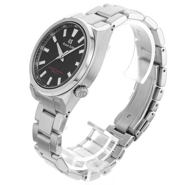 SEIKO SBGF00Gグランドセイコー クォーツ メンズ SBGX343 ブラック Grand Seiko（グランドセイコー）スポーツ