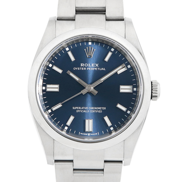 126000 ブルー ROLEX（ロレックス）オイスターパーペチュアル36 中古 