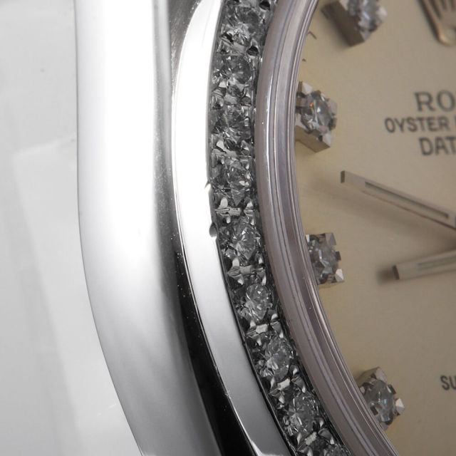 68286G シルバー ROLEX（ロレックス）デイトジャスト 10Pダイヤ