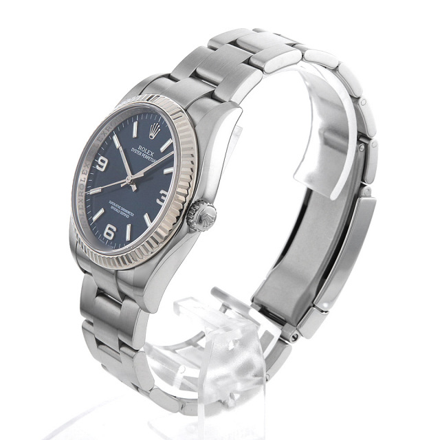 116034 ブルー ROLEX（ロレックス）オイスターパーペチュアル
