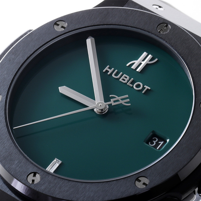 511.CM.5270.RX.MYOS グリーン HUBLOT（ウブロ）クラシック  