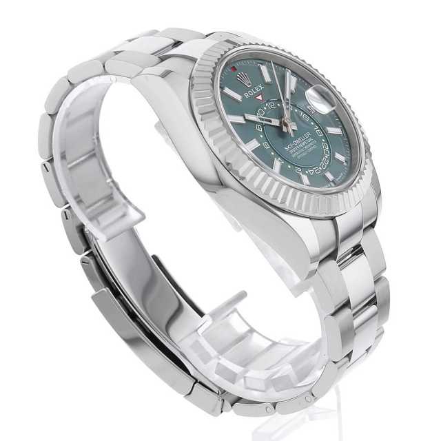 336934 ミントグリーン ROLEX（ロレックス）スカイドゥエラー 中古