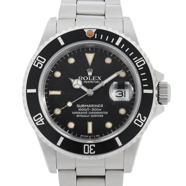 168000 ブラック ROLEX（ロレックス）サブマリーナ デイト トリプル 