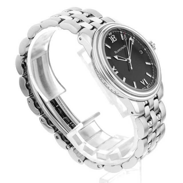 2101-1130-11 ブラック BLANCPAIN（ブランパン）レマン ウルトラスリム