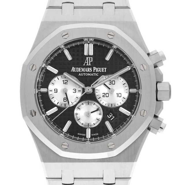 新品 Audemars オーデマピゲ ロイヤルオーク 専用カタログ 26331ST.OO.1220ST.02 ブラック AUDEMARS PIGUET（オーデマピゲ