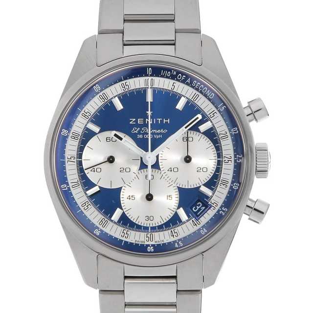 ゼニス クロノマスター 03.3200.3600/51.M3200 メンズ 中古