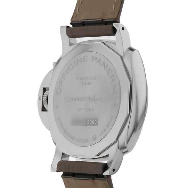 パネライ ルミノール ドゥエ PAM01043 純正ベルト カーフ ベージュ PANERAI】パネライ『ルミノール ドゥエ 38mm』PAM01043 V番'19年製