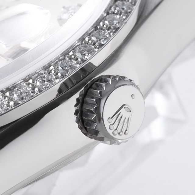 18046A シルバー ROLEX（ロレックス）デイデイト ベゼルダイヤ 8P