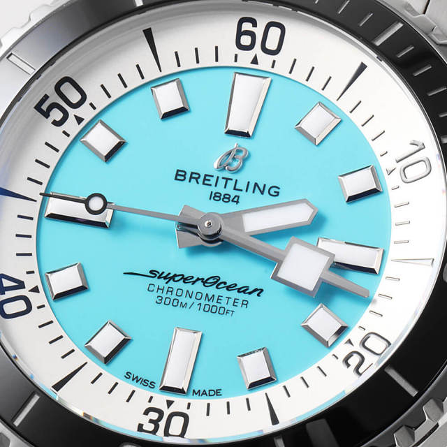 A17376211L2A1 ターコイズブルー BREITLING（ブライトリング）スーパー  