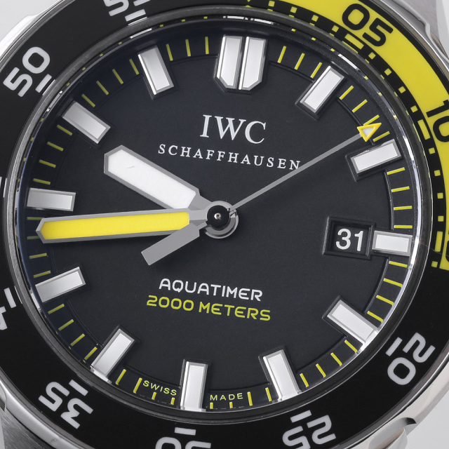 IW356810 ブラック IWC アクアタイマー オートマチック2000 中古