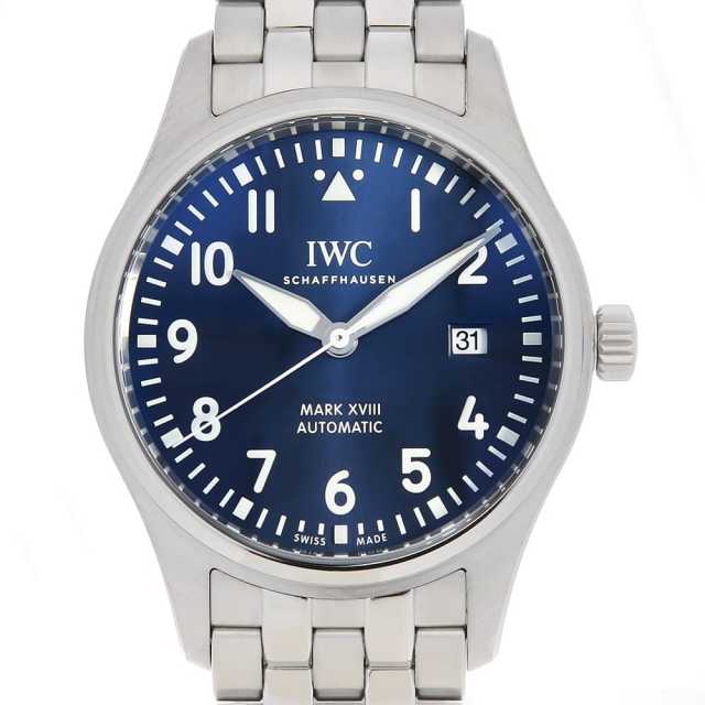 IW327016 ブルー IWC パイロットウォッチ マーク18 プティプランス 