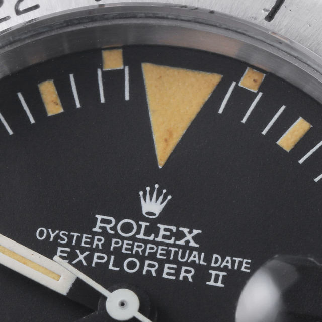 1655 ブラック ROLEX（ロレックス）エクスプローラーII アンティーク