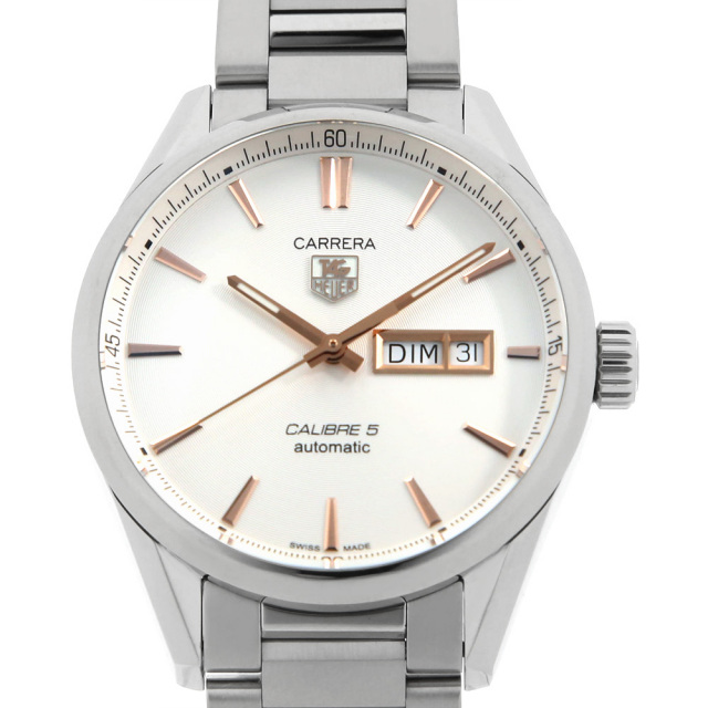 タグホイヤー カレラ キャリバー5 デイデイト WAR201D.BA0723 中古 メンズ