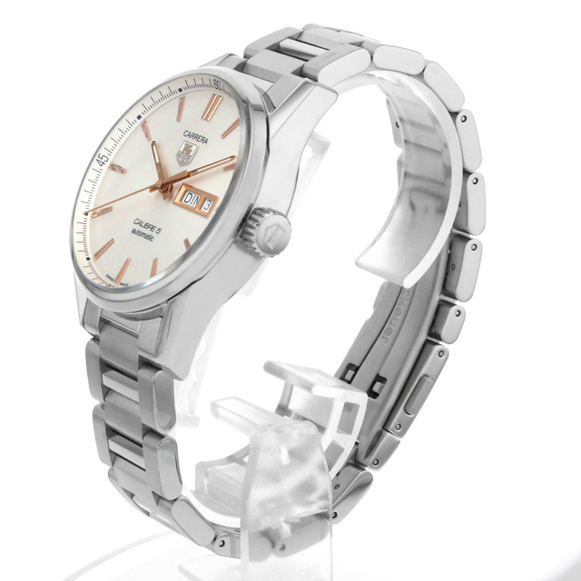 タグホイヤー カレラ キャリバー5 デイデイト WAR201D.BA0723 中古 メンズ