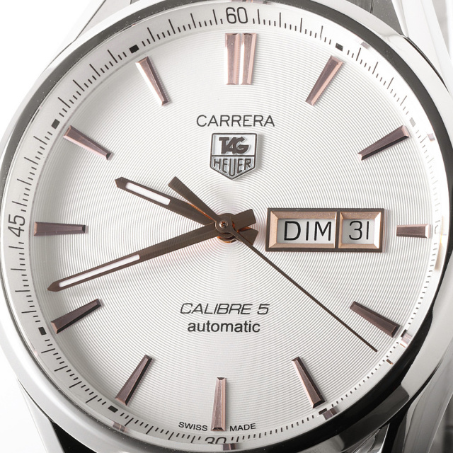 タグホイヤー カレラ キャリバー5 デイデイト WAR201D.BA0723 中古 メンズ