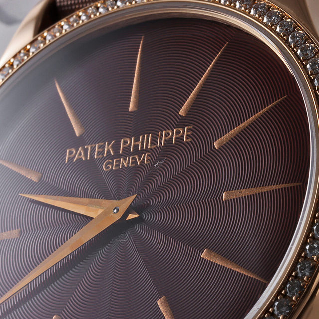【新品】パテックフィリップ　純正　カラトバ専用　革ベルト ダークブラウン 5524R-001 ブラウン PATEK PHILIPPE（パテックフィリップ）カラトラバ