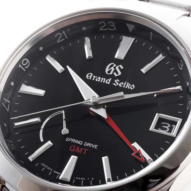 グランドセイコー 9Rスプリングドライブ GMTマスターショップ限定 SBGE211 中古 メンズ
