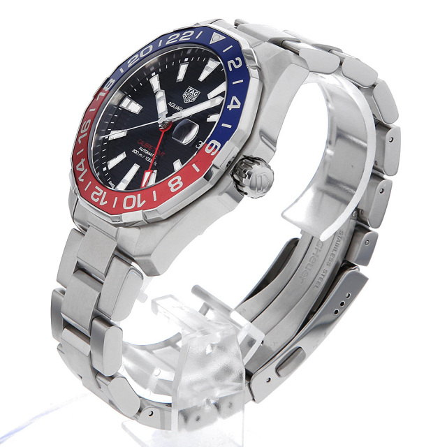 タグホイヤー アクアレーサー キャリバー7 GMT WAY201F.BA0927 中古 メンズ