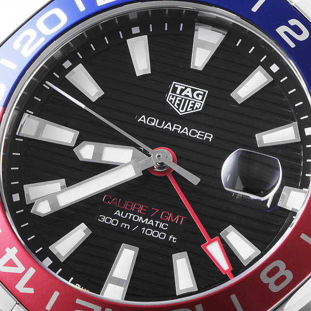 タグホイヤー アクアレーサー キャリバー7 GMT WAY201F.BA0927 中古 メンズ