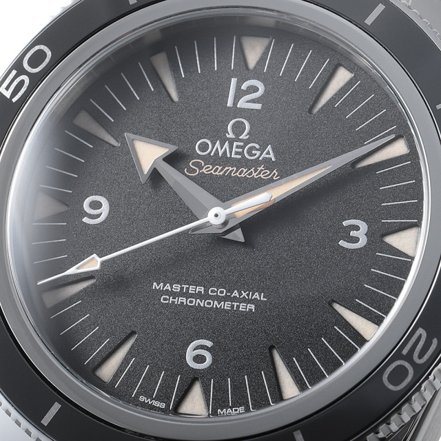 233.30.41.21.01.001 ブラック OMEGA（オメガ）シーマスター300m  