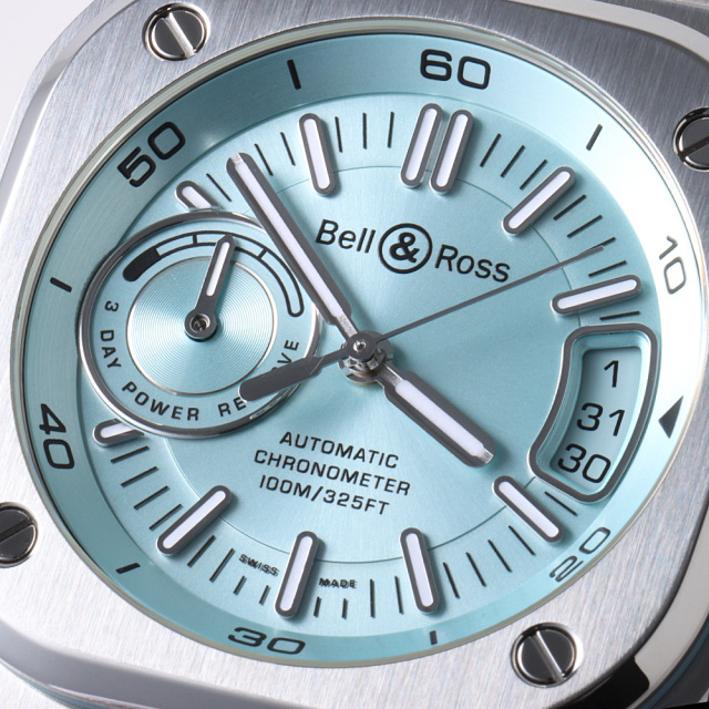 BRX5R-IB-ST/SST アイスブルー Bell&Ross（ベル＆ロス）BR-X5