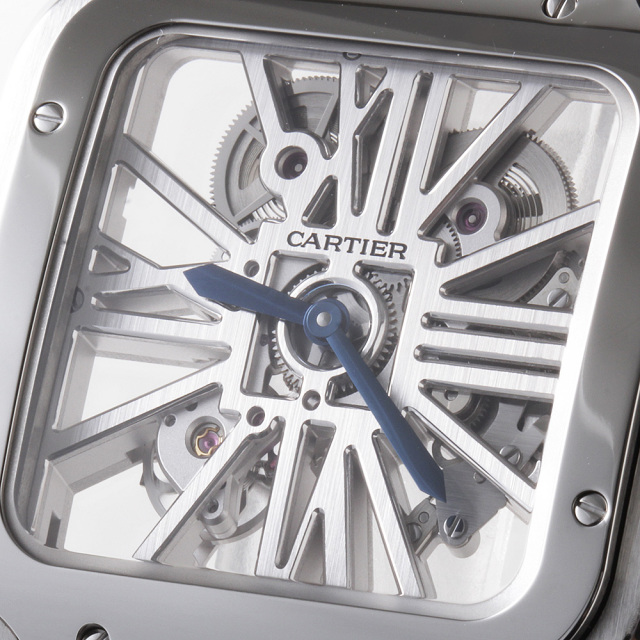WHSA0015 スケルトン Cartier（カルティエ）サントス ドゥ