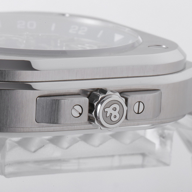 BR05G-PB-ST/SST ブルー Bell&Ross（ベル＆ロス）GMT スカイブルー  