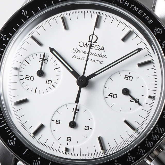 3510.20 ホワイト OMEGA（オメガ）スピードマスター 丸井限定 中古  