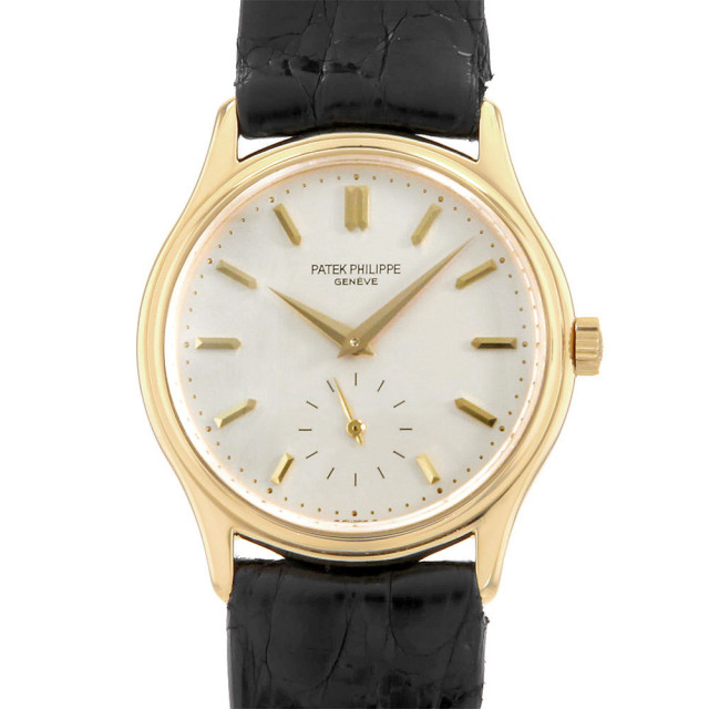 3923J シルバー PATEK PHILIPPE（パテックフィリップ）カラトラバ 中古 | 東京・大阪の高級ブランド時計の販売・通販なら ...