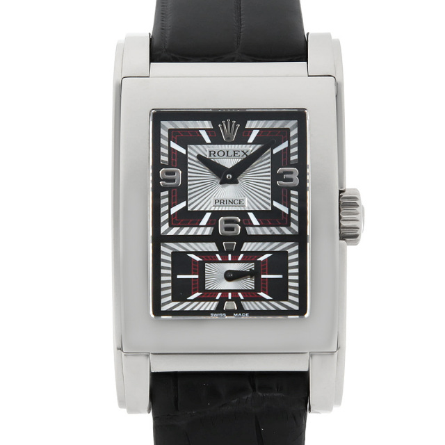 5443/9 ブラック×シルバー ROLEX（ロレックス）チェリーニ プリンス 