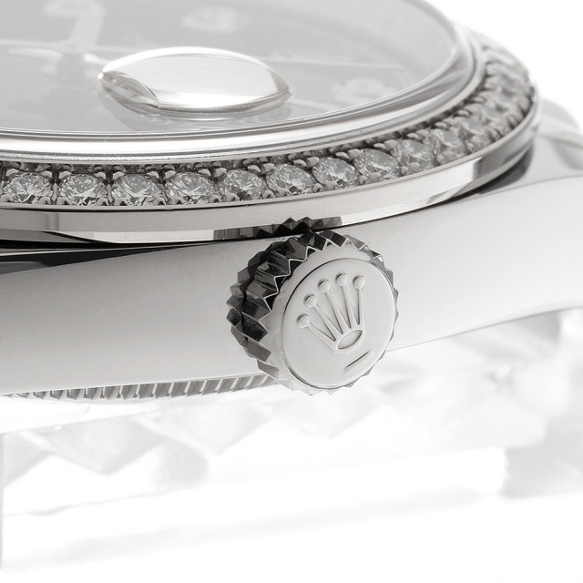126284RBR ブラック ROLEX（ロレックス）デイトジャスト36
