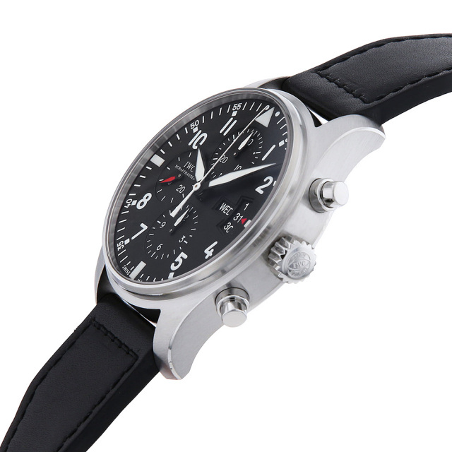 IW377701 ブラック IWC パイロットウォッチ クロノグラフ 中古 | 東京  