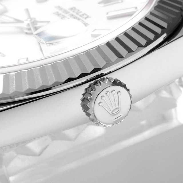 126334 ホワイト ROLEX（ロレックス）デイトジャスト41 中古