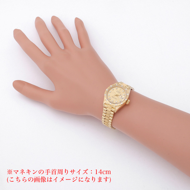 69288G シャンパン ROLEX（ロレックス）デイトジャスト 10P