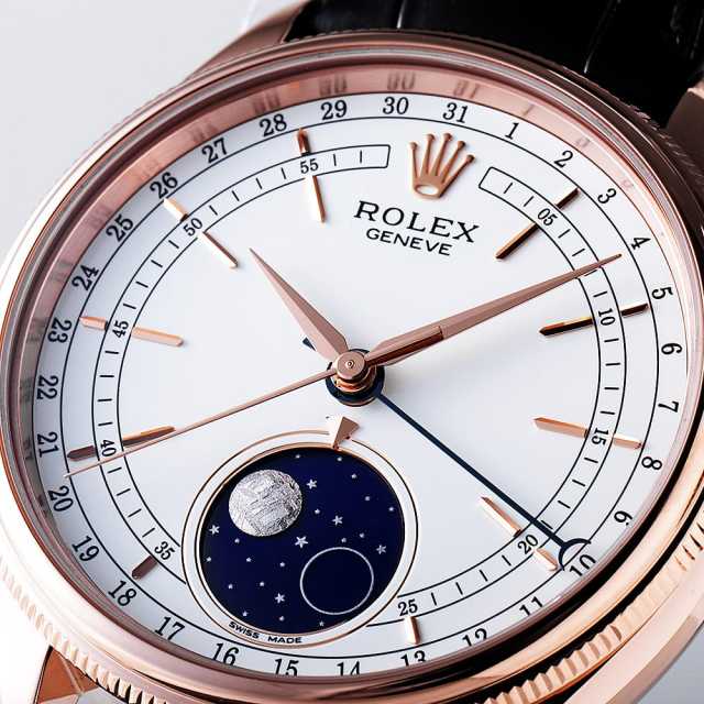 50535 ホワイト ROLEX（ロレックス）チェリーニ ムーンフェイズ
