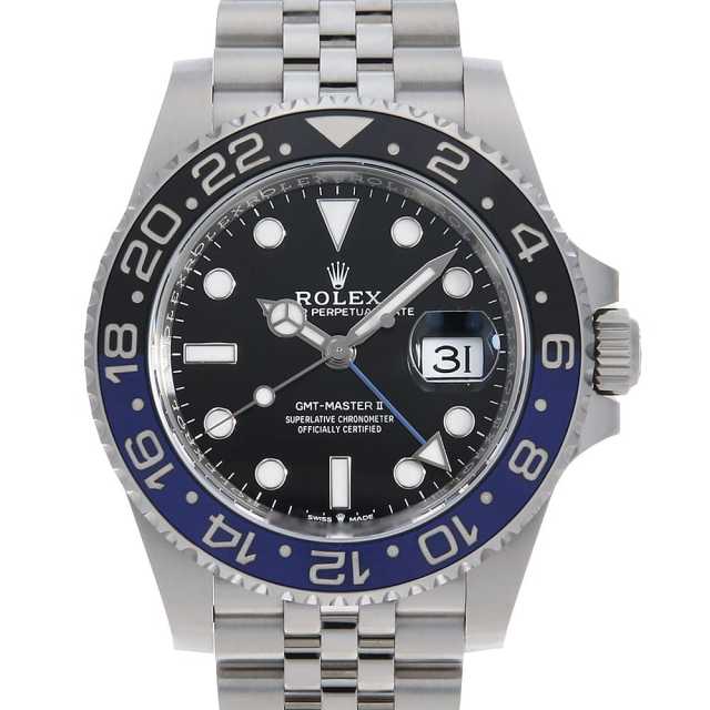 126710BLNR ブラック ROLEX（ロレックス）GMTマスターII 中古