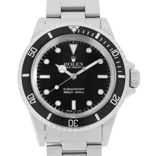 ロレックス サブマリーナ 5513 ブラック フチ有 94番 アンティーク メンズΩ