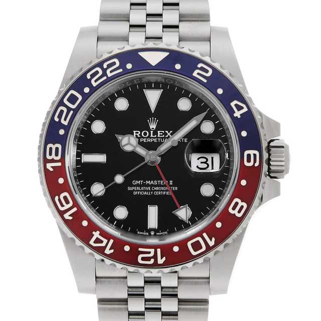 ロレックス GMTマスター 126710BLRO メンズ 中古