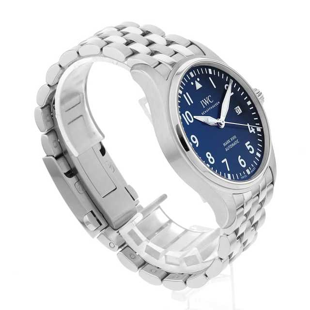 IW327016 ブルー IWC パイロットウォッチ マーク18 プティプランス